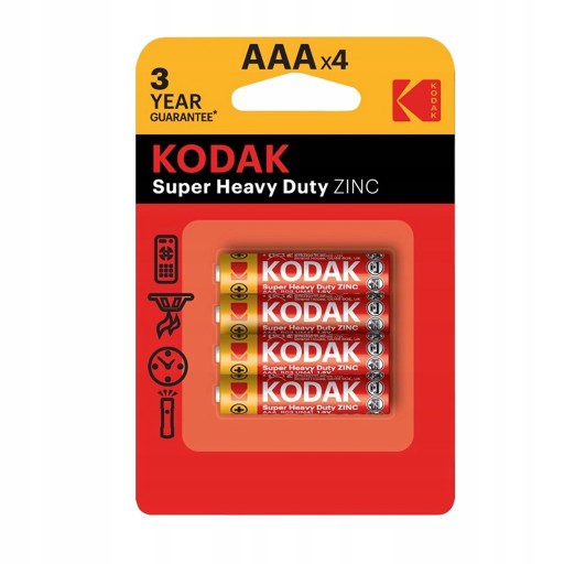 KODAK AAA R3 BATÉRIE NA PRSTY BLISTER A'4 KUSY