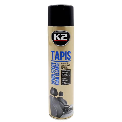 K2 Tapis pena na čistenie čalúnenia 600ml