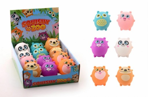 Šumivé zvieratká s penou 8 cm Zoo Party Panda
