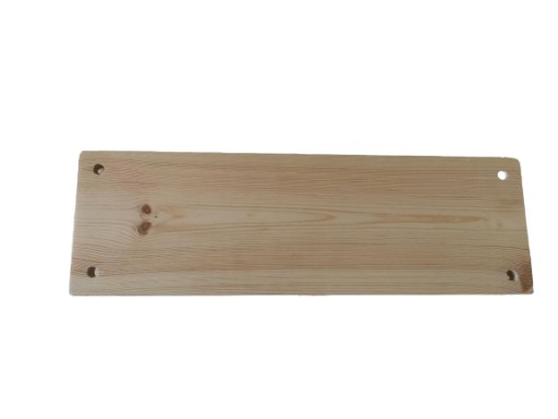 Borovicová doska na makramé 50 cm, prírodná BOHO