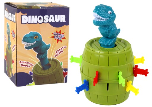 Arkádová hra Dinosaur In Barrel Pop-up Dinosaur