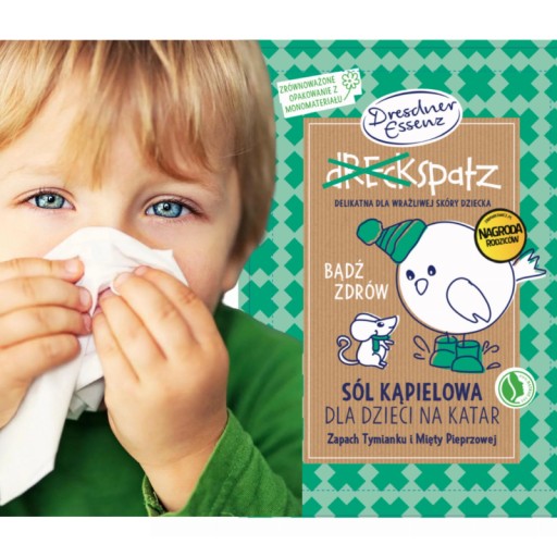 SOĽ DO KÚPEĽA PRE NACHLADU A PRECHLADNUTIE BUĎTE ZDRAVÝ Dresdner Essenz 50 g
