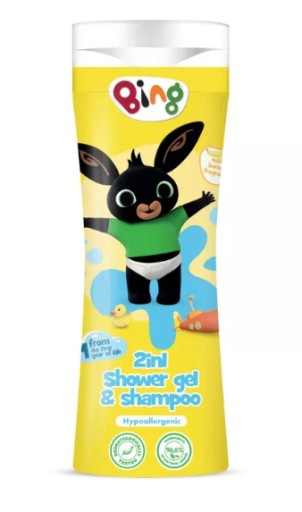 Bing sprchový gél a šampón 2v1 300 ml