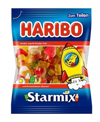 Haribo Starmix mini balenia želé, 6 ks, z Nemecka