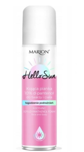 MARION Upokojujúca pena po opaľovaní SOS, Panthenol