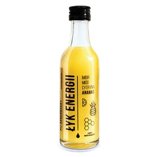 Sip of Energy 50 ml vitamínový panák zázvor med prírodný ananás