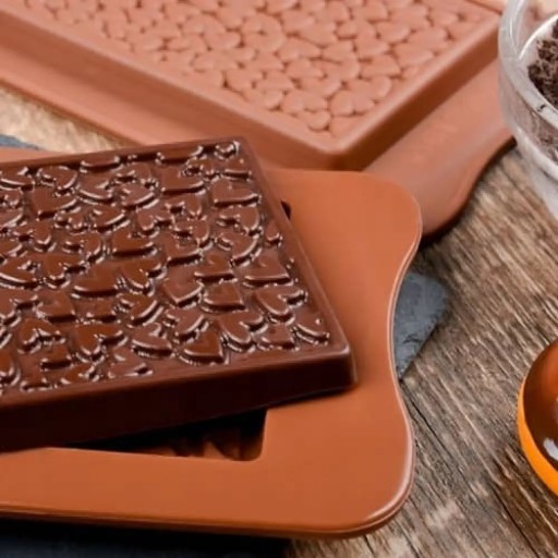 SILIKÓNOVÁ FORMA na ČOKOLÁDOVÉ PRALINKY ĽADOVÉ