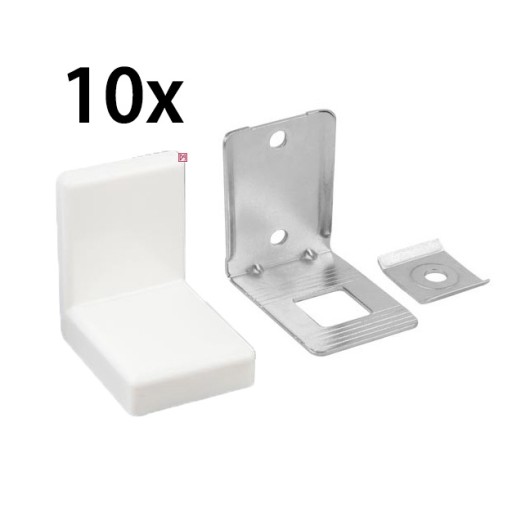 10x SLOVENSKÝ NÁBYTOKOVÝ PRÍvesok DO BIELECH SKRINÍKOV