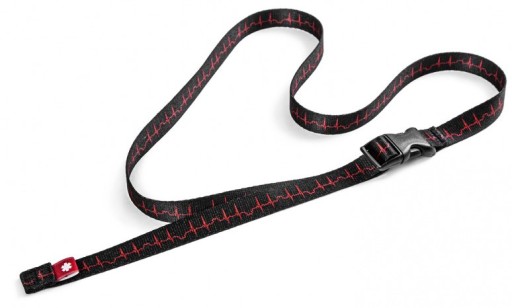 Ocun CHALK BAG BELT black/red