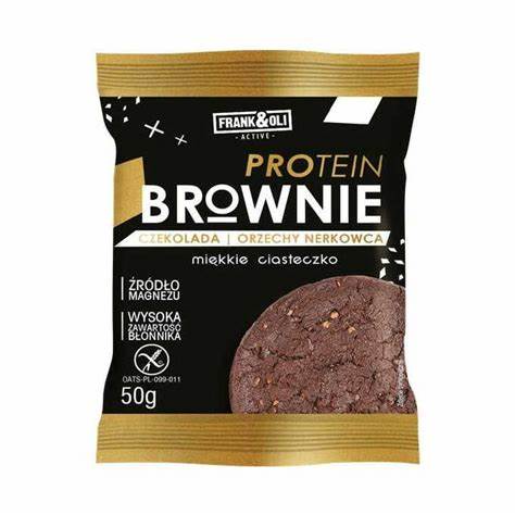 Frank & Oli Brownie & kešu proteínový koláč 50 g