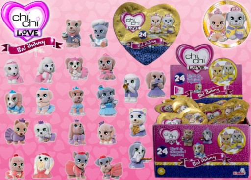 CHI CHI LOVE SVADOBNÁ TAŠKA PLNENÁ POSTAVA LOPTOU