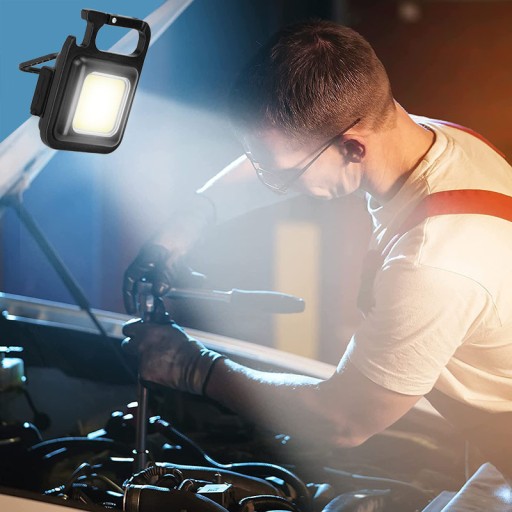 MINI COB LED SVETLA MULTIFUNKČNÁ S CESTOU 5v1 VÝKONNÁ NAJVÝKONNEJŠIA