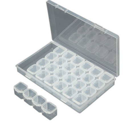 Organizér 28 priehradiek 17,5x11x2,7cm OR26