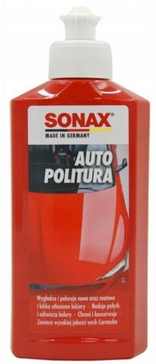 SONAX Auto-Polish Milk ODSTRAŇUJE ŠKRABANINY 250ml