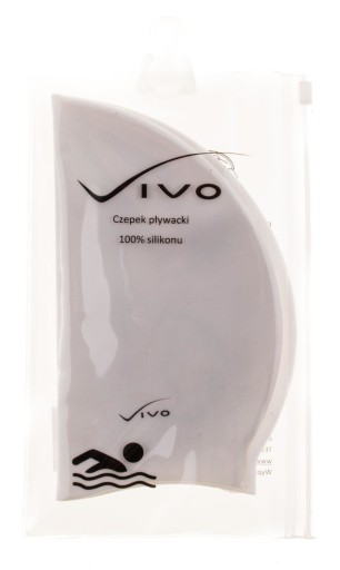 VIVO B-1307 SILIKÓNOVÁ ČIAPKA, BIELA