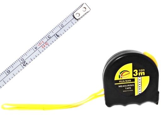 Zvinovací meter 3m 16mm zvinovací meter cm a palce