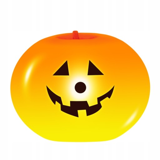 Balónové svietiace tekvicové LED balóny na Halloween, 3 ks.