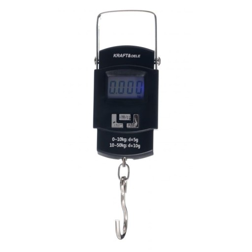 Váha na batožinu s háčikom Závesné LED batérie Kraft&Dele KD11413 max 50 KG