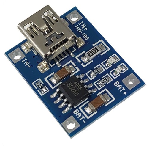 Modul nabíjačky článkov Li-Ion TP4056 MICRO USB 1A