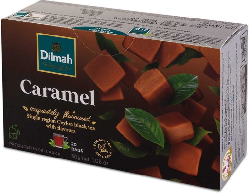 Dilmah Caramel karamelové čajové vrecúška 20 ks x2