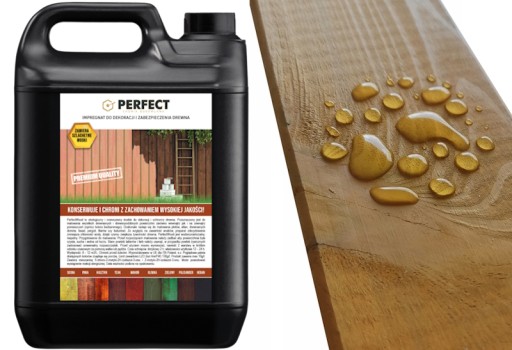 Farbenie impregnácia dreva PERFECT WOOD 1 L BOROVICA 12 m2