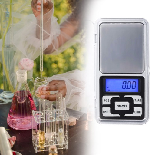 ELEKTRONICKÁ VÁHA NA ŠPERKY 0,01- 200g LCD VÁHA
