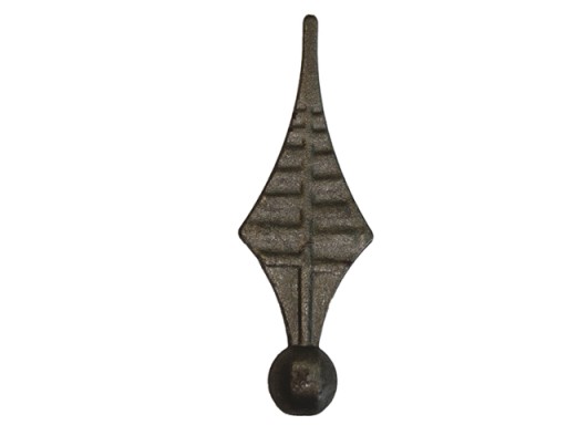 HLAVA KOVANÁ OCEL H165, B53MM