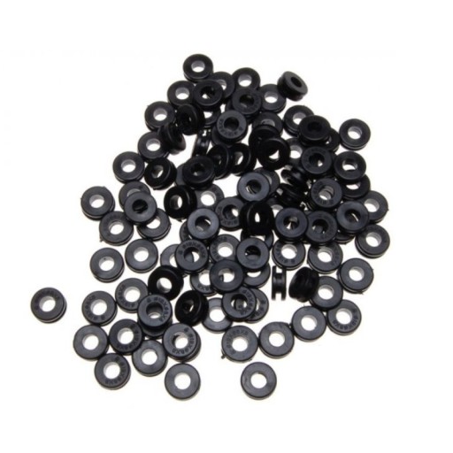 MONTÁŽNA GUMA NA PLASTOVÉ KLOBÁŽKY do otvoru 11mm 19x9x8 mm KOLOBEŽKY 4T 2T