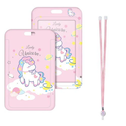 Puzdro na kartu UHOO 7032 Unicorn Lanyard