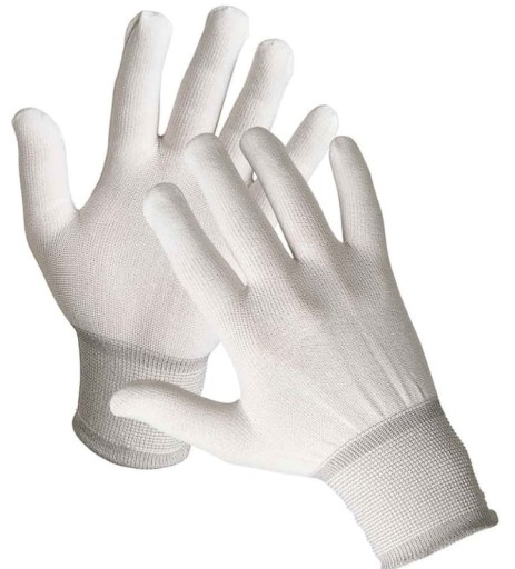 CERVA BOOBY bezšvové NYLON pracovné rukavice veľkosť 11 - XXL 1 pár