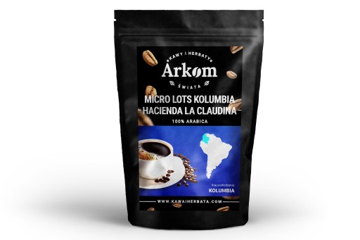 Káva Micro-Lot Colombia Hacienda la Claudina 50g