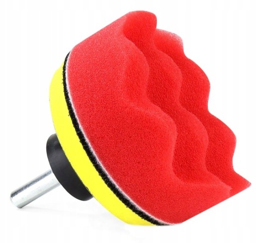 Sada hubiek, leštiace podložky s adaptérom na suchý zips, 80 mm