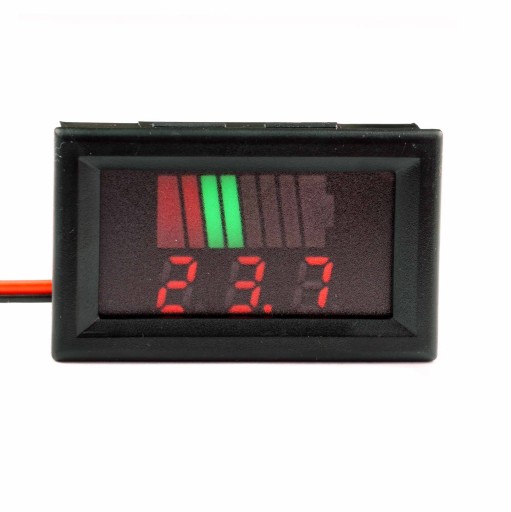 Indikátor nabitia batérie pre batérie 6V-60V