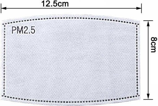 Filter FILTRE pre masky PM2.5 FPP3 N95 N99 MASKY
