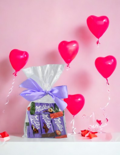 Darček ku DŇU ŽIEN Milka Naps čokolády, 10 kusov, dievčatá, dámy, deti