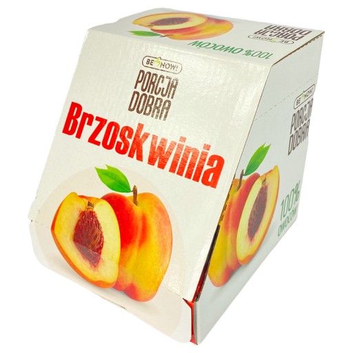 Dobrá porcia jablkovo broskyňová tyčinka 16g