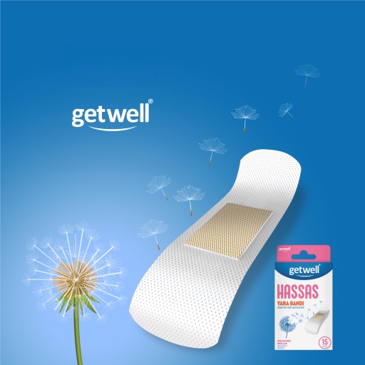 GETWELL SENSITIVE NÁplasti PRE CITLIVÚ POKOŽKU 19x72mm 15 ks