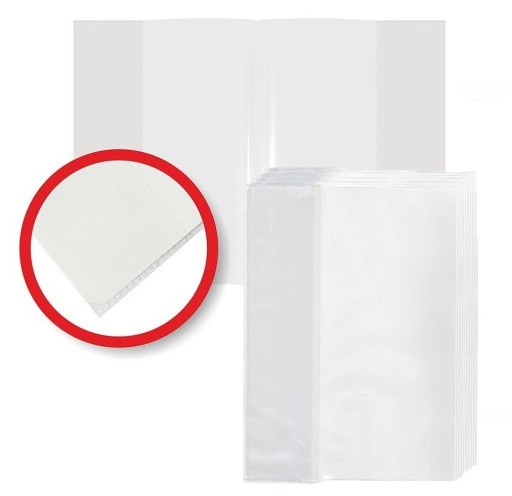 Obaly na zošity A5 10 ks 21,2 x 30,3 cm Biurfol