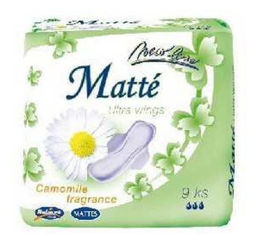 Matné hygienické vložky Ultra Camomile s harmančekom 9 ks
