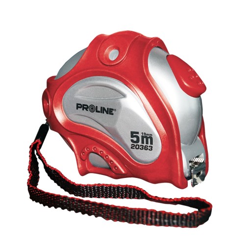 Obojstranné miery rolky, biela, 3-8m 16-25mm Proline 20363