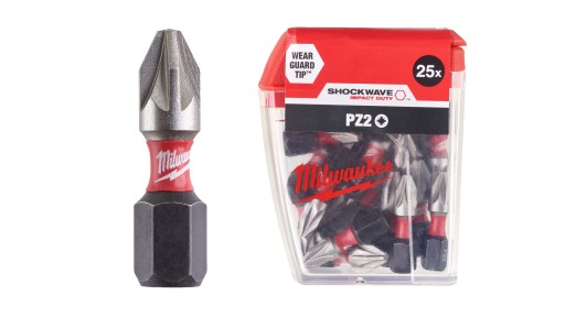 Nárazový bit Milwaukee Shockwave PZ2x25 mm