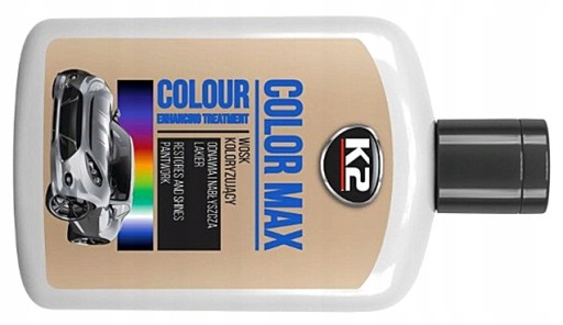 X2M25 MAX Farbiaci vosk 200 ml strieborný K2 COLO