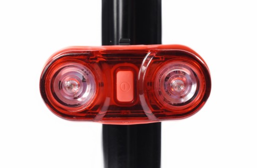 Leoshi LED zadné svetlo na bicykel 2x0,5W 2xAAA