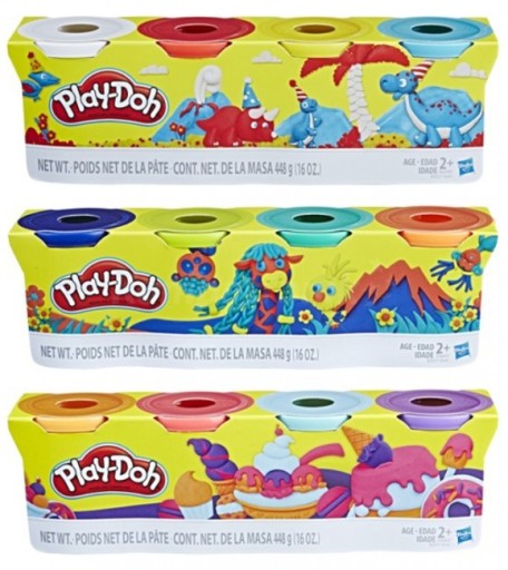Play Doh Play Doh Sada 4 rúr Mix farieb B6508