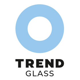 Sklenená misa na šalát 21,7 cm TREND GLASS okrúhla.