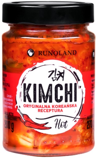 Kimchi Hot 270g - Runolan - BEZ KONZERVANTOV