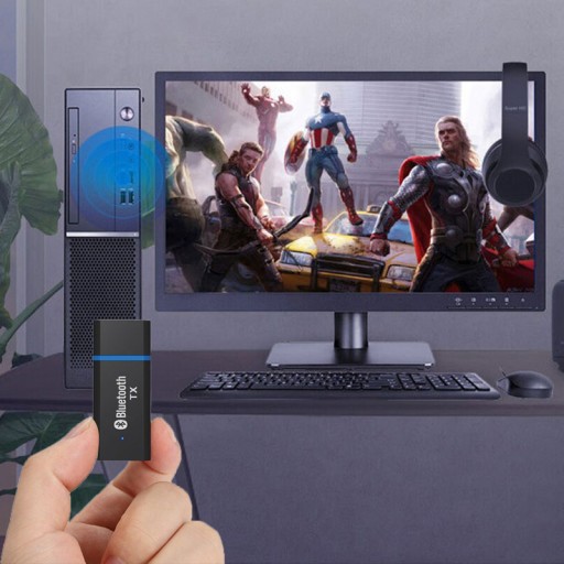 BLUETOOTH 5.0 PRIJÍMAČ, AUX JACK USB VYSIELAČ