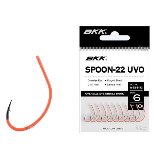 BKK Spoon-22 UVO háčiky veľkosť 4, bal 9 ks