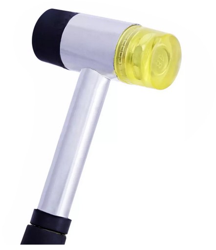 Obojstranné gumené kladivo, 22,5 mm