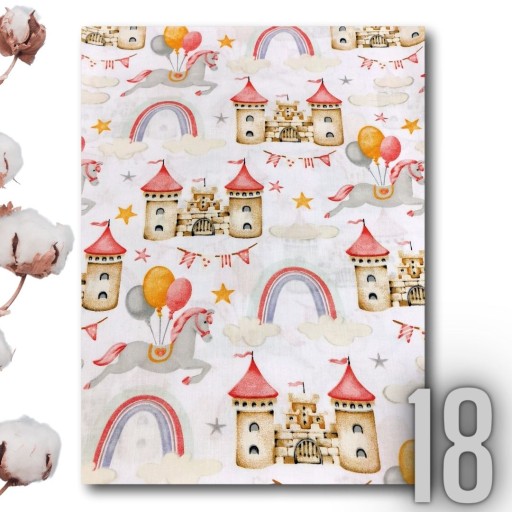 Plachta do postieľky 120x60 bavlna s gumičkou Patterns Girl